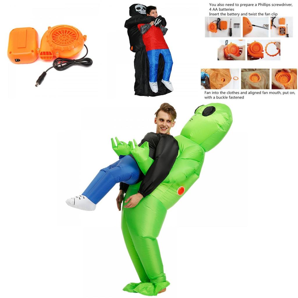 Fantastic Waterproof Inflatable Et Cosplay Costume For Adults And Kids