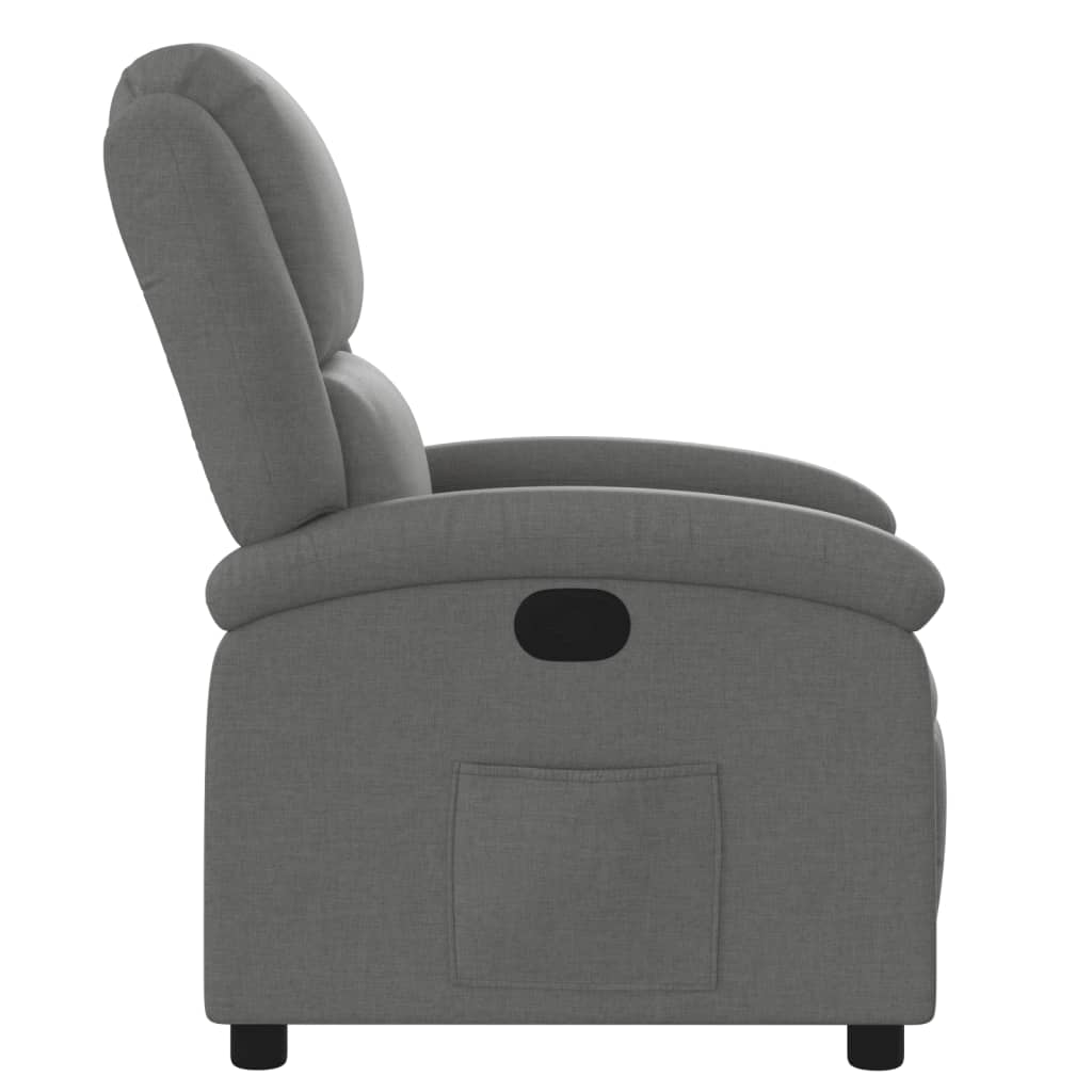 Relaxation Armchair Fabric Dark Grey
