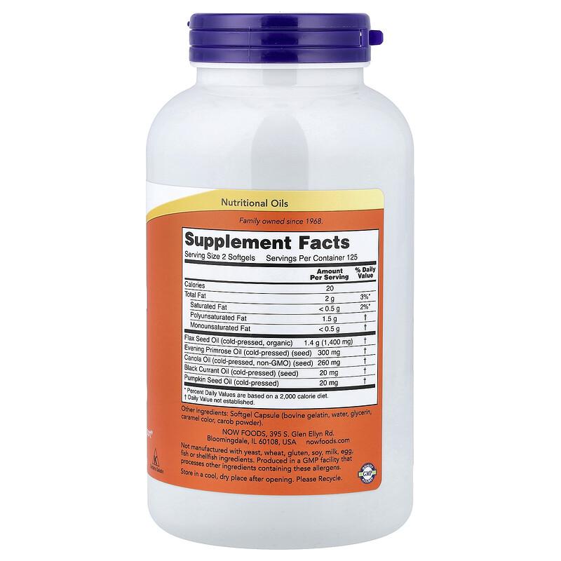 Omega 3-6-9, 250 Softgels