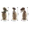 3pcs/set Dinosaur Egg Toy VS Magic Water Growing Dinosaur Egg Action Figure Learning Tool