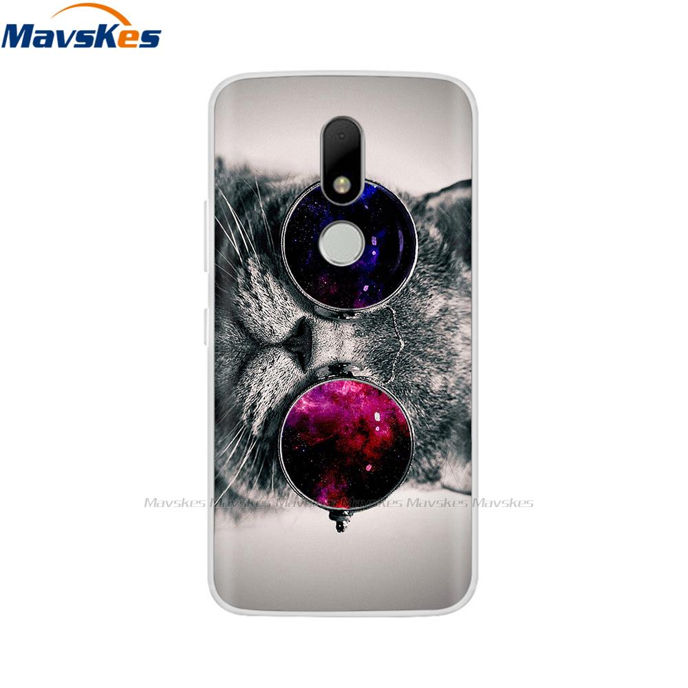 Soft TPU Case For Motorola Moto M Case XT1662 5.5inch Cute Cartoon Silicone Back Cover For Moto M Case XT1663 Phone Cases flower