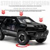 1:24 Scale Rezvani Avenger Simulation Alloy Armored Vehicle Model SWAT Collect Ornament Children Birthday Gift Recommend