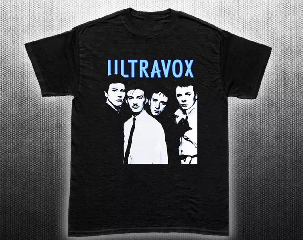 Ultravox balck Unisex Basic All Size S-5XL men's short sleeve CG2311 Unisex T-Shirt