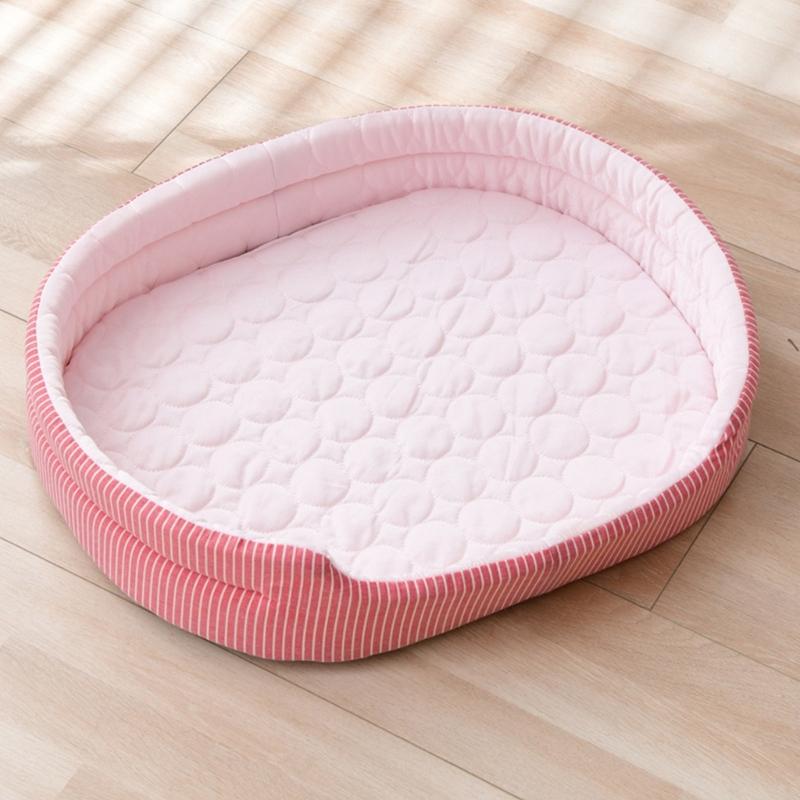Pet Cooling Bed Summer Cats Bed Cats Dog Sleep Bed Indoor Sofa for Cats for Indoor Home & Travel Bed
