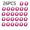 26-130Pcs 26PCS/Bag G Curve Shape Varnish Shield Nail Protector Finger Cover Spill-Proof French Stickers Manicure Nail Art Tools