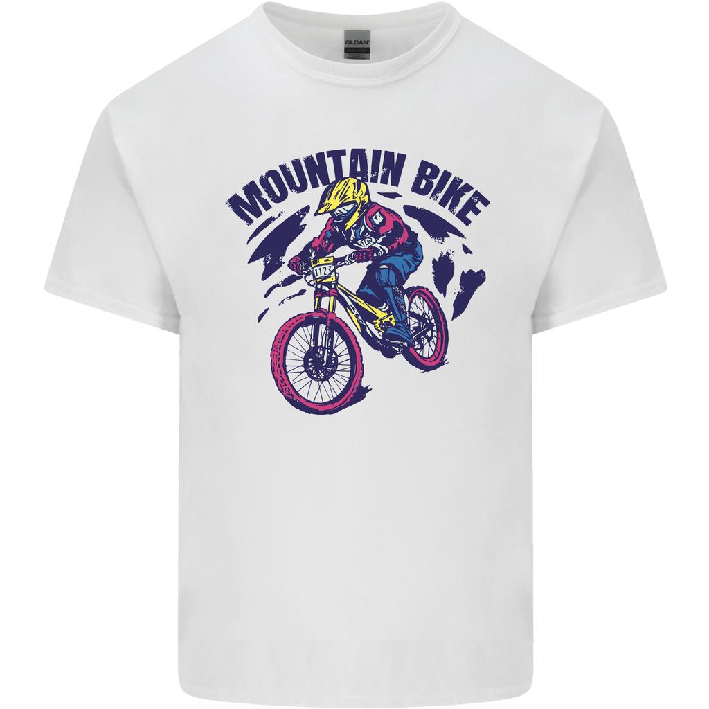 Cycling Mountain Bike Bicycle Cyclist Mtb Unisexs Light Cotton Tshirt