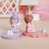 A Cute Girl-themed Smartphone Stand for The Desktop, An Innovative Tablet Support Stand for Lazy People, A Stress-relieving Decorative Item.