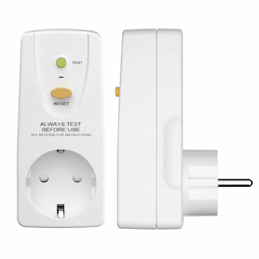 EU Plug Circuit Breaker Plug 10mA Leakage Protection Plug Personal Protection Plug  Home Use