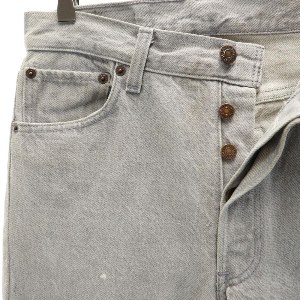 Levi's 80s 501 USA Made Old Yarn Dyed Button fly Straight denim pants Men's Used