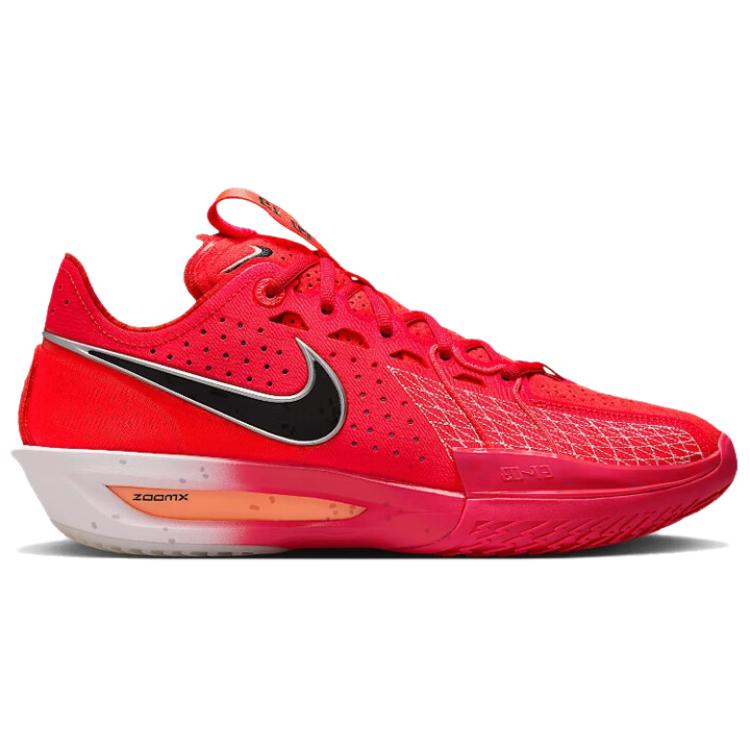 Nike Air Zoom GT Cut 3 EP Siren Red Men Sneakers Black Summit-White Atomic-Pink DV2918-602