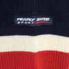 PEARLY GATES made in Japan golf Long sleeve wool sweater 5 knit Men's Used