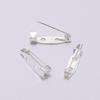 50Pieces Safety Bar Pins Secure Back Clasp with Easy Sewing Holes For Craft Project Sewing And Creative Accessories Kits