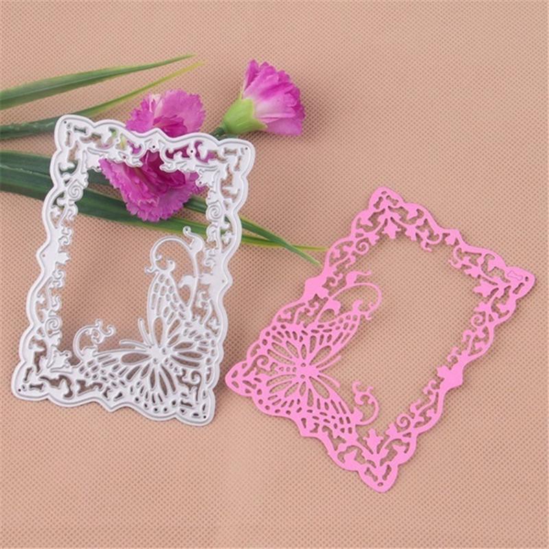 Butterfly Frame Metal Cutting Dies Stencil Scrapbooking Card DIY Embossing Craft