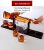 Elegant Gun Whiskey Decanter Glass Set
