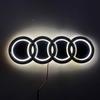 Per Audi S66Per Audi Q5 A3 A5 5D Luce LED Emblema Auto Lampada Logo Posteriore Luminosa a Freddo Modifica Esterna Styling Tuning Accessori