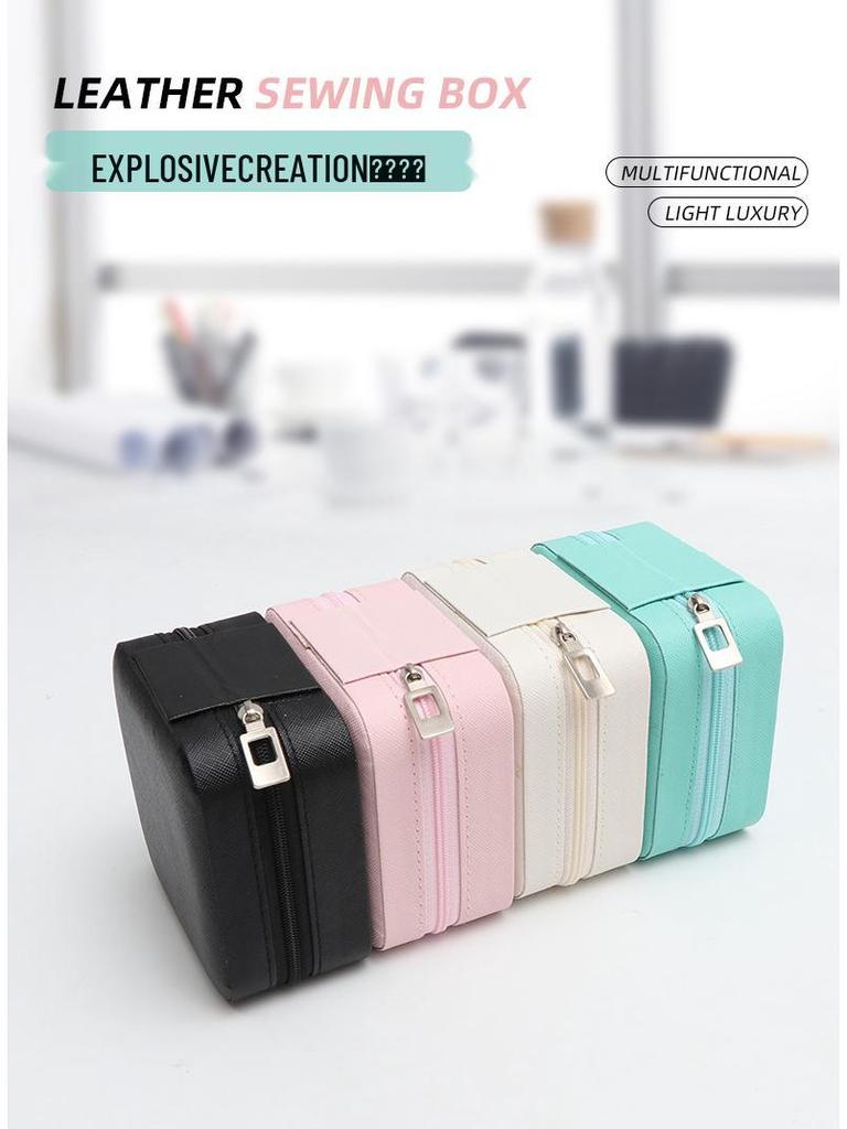 High-Quality Portable Sewing Kit: Needle and Thread Box for Home, Dorm, or Wedding Sewing Needs.