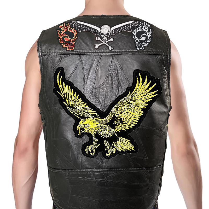 

Trendy Men s And Denim Horse Oversized Embroidered Vest With Sleeveless Personalized Casual Camisole Braiding the thread Braiding the thread 19-1 S чёрный
