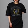 Seutailligseu Southern California Pure Cotton Oversized Short Sleeve T-Shirt 4 Colors