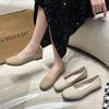 Flat Sole One-pedal Comfortable Soft Sole Grandma Shoes Shallow Mouth Single Shoes Women's Summer 2025 New Mary Jane Doudou Shoes
