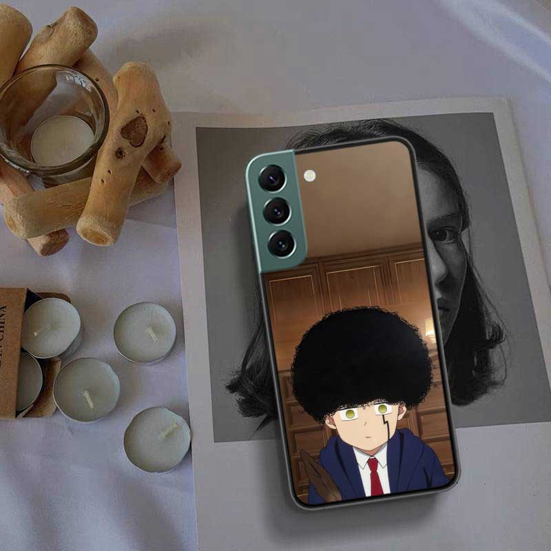 Mashle Magic and Muscles Phone Case For Samsung Galaxy S22 S25 Ultra S21 S10 Plus S26 Edge S20 S23 S24 FE Cover Silicone Sof