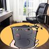 1pc Cat Cup Picture Office Round Area Rug, Indoor Mat Suitable ForOffice, Under Office Chairs Bedroom Living Room Home Decor, Room Deco,  n49