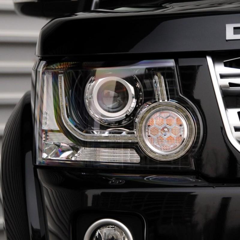 For Land Rover Discovery 4 LR4 2014 2015 2016 2017 front Car Headlight Cover Lens Shell Lampcover Lampshade Headlamp housing