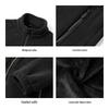 ROMON Men's Thickened Stand Collar Fleece Jacket