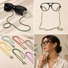Handmade Beads Glasses Chain Colored Glass Beaded Eyeglasses Chain Glasses Hanging Rope Travel