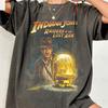 Vintage Indiana Jones-skjorta: Raiders of the Lost Ark T-shirt, Disney Indiana Jones Disneyland Åktursskjorta, Disneyworld Hollywood Studios T-shirt