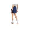 Adidas Originals Striped Logo High-Waisted Casual Skirt Women Skirts Blue JD0283