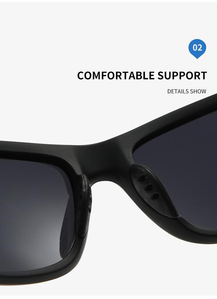 Unisex Polarized Sports Sunglasses for Outdoor Cycling and Driving