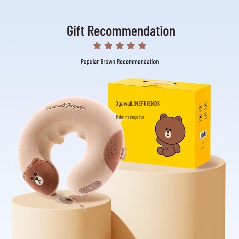 OGAWA OG2618 U-shaped Neck Massager Pillow