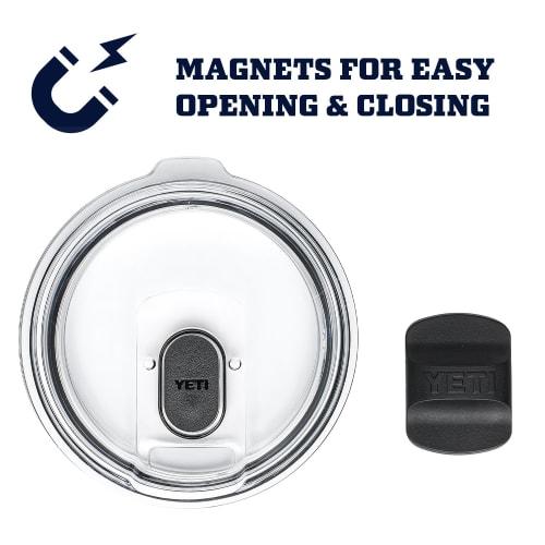 YETI Rambler 10 oz Stackable Mug, Vacuum Insulated, Stainless Steel with MagSlider Lid, Power Pink