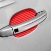 4PCS Car Door Handle Protective Film Carbon Fiber Stickers Scratch Resistant Covers Exterior Car Stickers for Cars Accessories