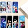 Frozen Olaf Elsa Anna Phone Case for Motorola Edge 20 30 S30 40 50 Fusion Lite Plus Pro Ultra Neo One Action Zoom Hyper Power Macro Vision