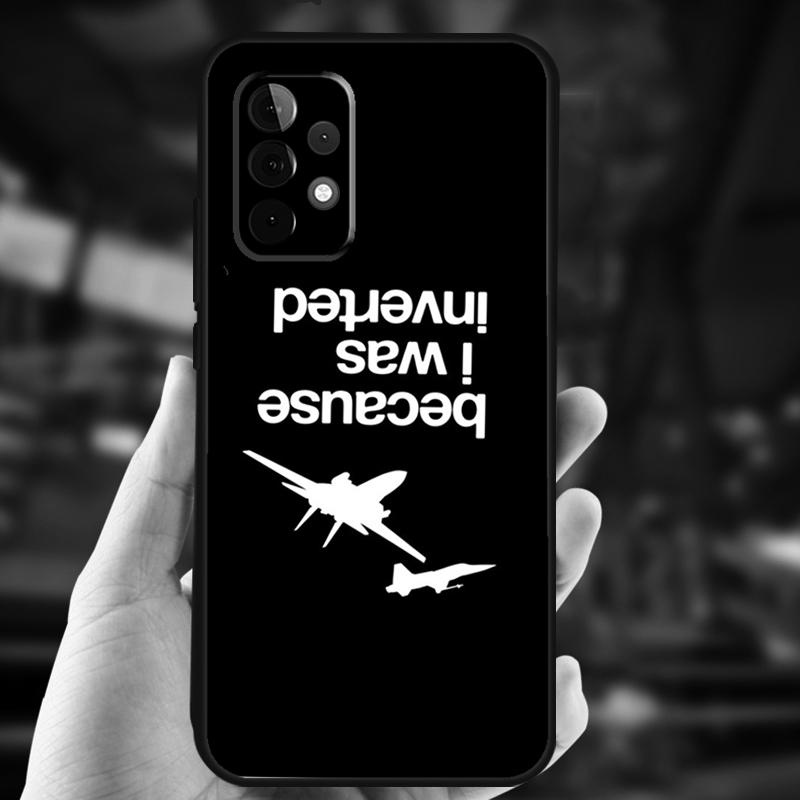 Airplane Pilot Case For Samsung Galaxy A32 A56 A16 A15 A22 A52 A54 A14 A26 A36 A55 A35 A05 A06 A53 A33 A13