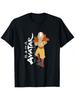 Aang Glowing Aarow Fight Pose Stance White T-Shirt