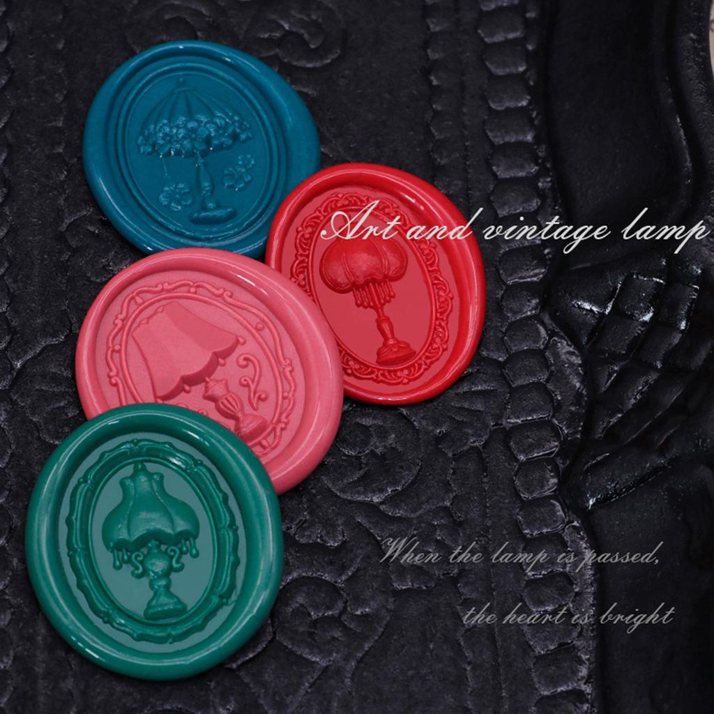 Emboss Sealing Wax Stamp Head Brass Sealing Stamp Wax Seal Stamp Head Replacement for Envelope Sealing Greeting Cards