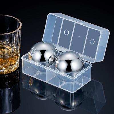 Non-melting Round Ice Cubes 2p Stainless Steel