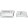 Button Aluminum Car Accessories Cover Trim Replacement