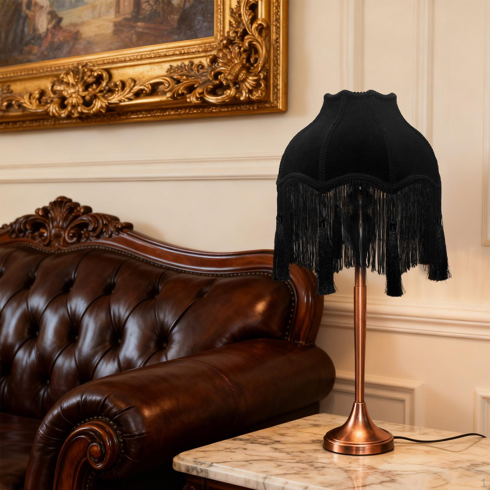 

Бархатный абажур колоколообразной формы, Абажур, Декоративный, E27 Элегантный Классический для ламп, Отель, Дом, Офис