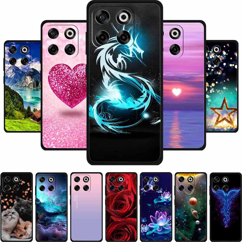 Pouzdro Pro Telefon ZTE Blade A55 A35 Pouzdro Na Telefon A 55 35 Taška Nárazuvzdorné Černé Silikonové Měkké Zadní Kryt Pro ZTE Axon 70 Blade V70 Pouzdro Coque