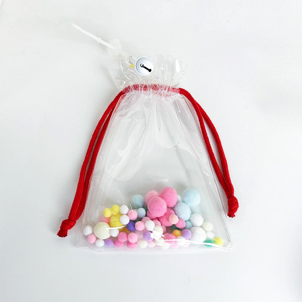 

1 шт. Чехол для хранения Аниме Украшения Мистери Бокс Органайзер Коробка Квадратная Плюшевые Куклы Дисплей Сумка С Брелоком красный