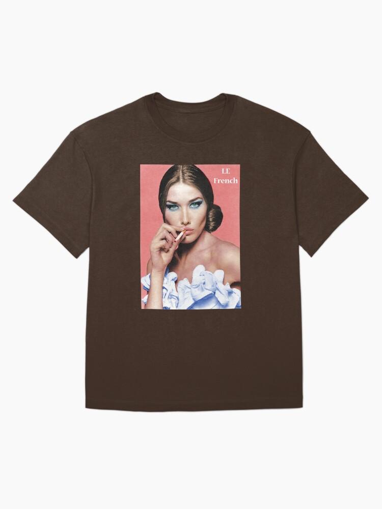 Françoise Hardy Le French Carla Bruni Oversized T-Shirt