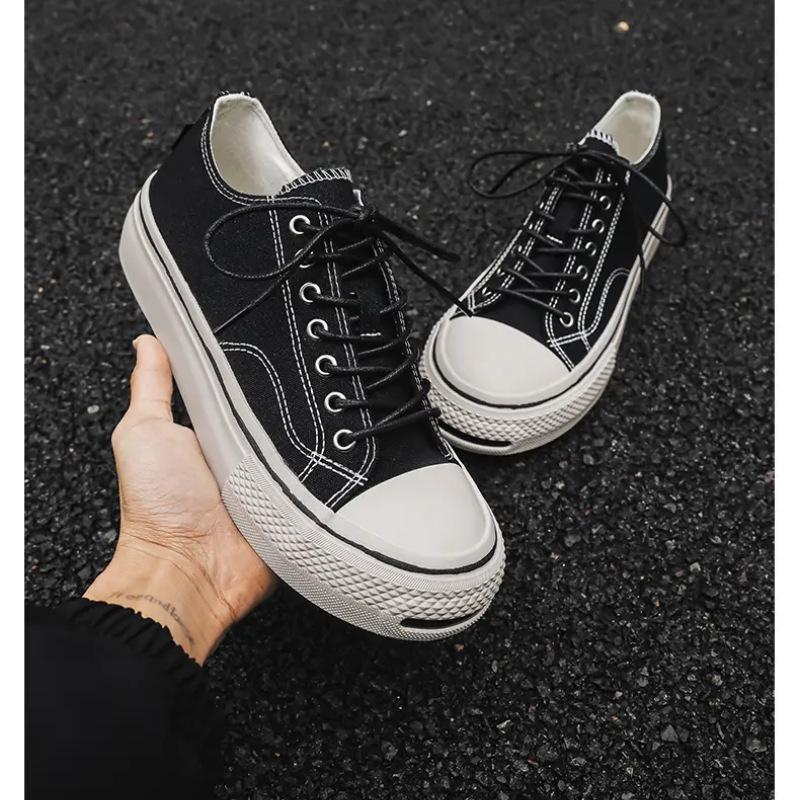 Мужские холщовые кеды 2025 X286 44 чёрный