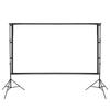 Portable Projector Screen with Stand Projection Screen Indoor Outdoor Movie Screen with Carrying Bag Fast Setup for