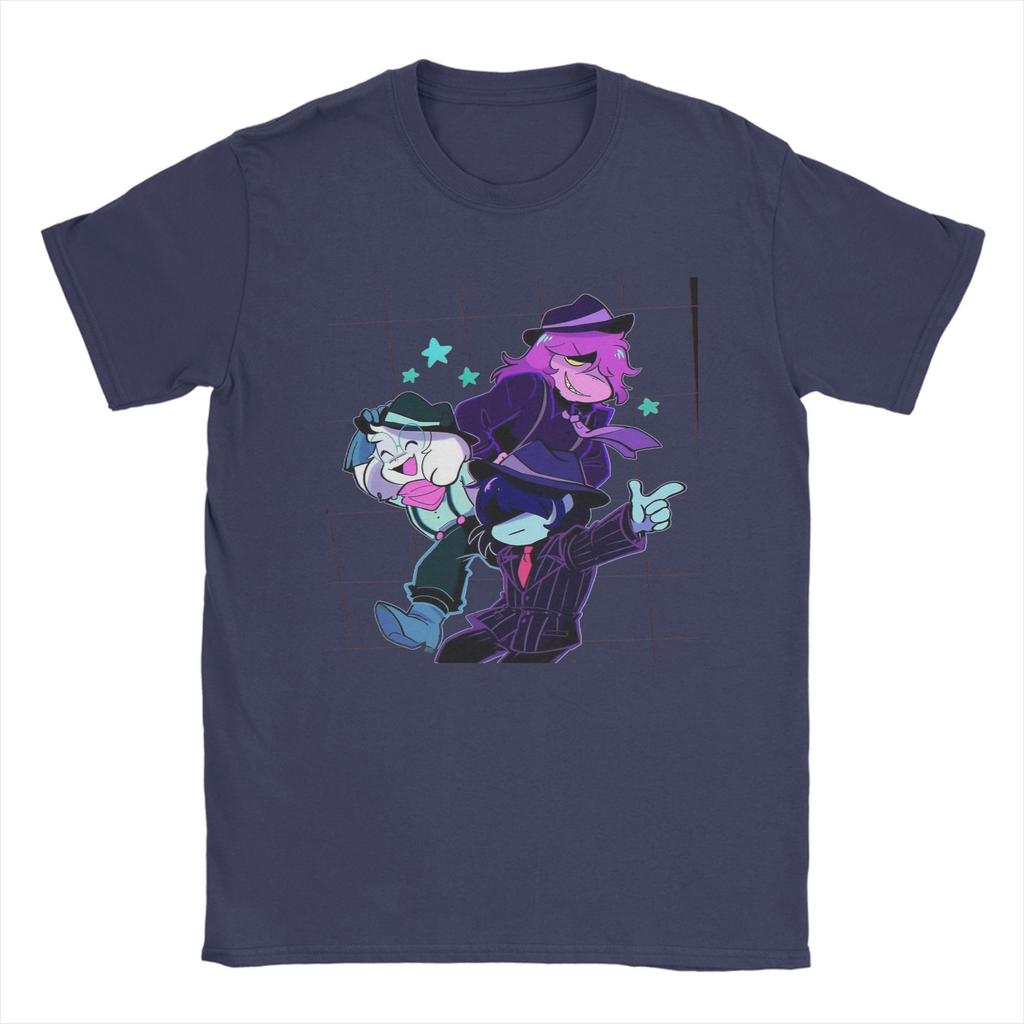 Deltarune Kris Susie Ralsei T-Shirts Men  Awesome 100% Cotton Tee Shirt Crew Neck Short Sleeve T Shirts New Arrival Clothes