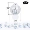 50/100PCS Round Balloon Lights LED Flash Colorful Luminous Lamps Mini Tumbler Ball Light for Christmas Wedding Party Decoration