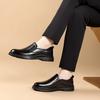 Leather Man Casual Shoes Breathable Loafers Moccasins Breathable Slip on Flats Driving Shoes Classic Men Wedding Shoes