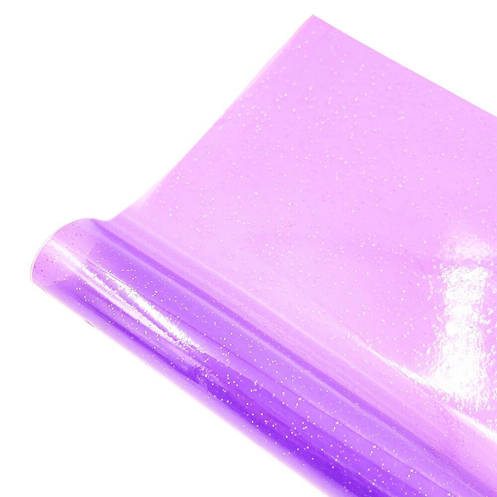 Rouleau 20x120CM Rouge Violet Vert Bleu Orange Transparent PVC Vinyle Tissu Verre Souple Imperméable Pour Sac Matériau de Nœud DIY